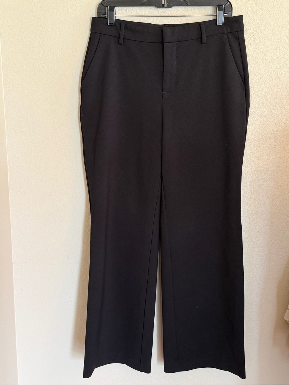 Liverpool Black Straight-Leg Trousers
